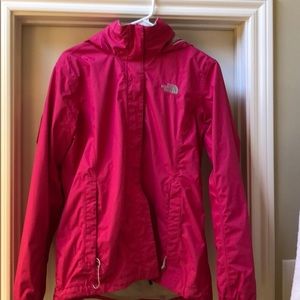 North Face rain jacket